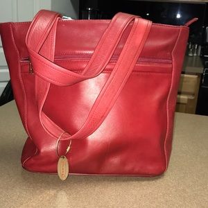 Dilan large leather shopping tote